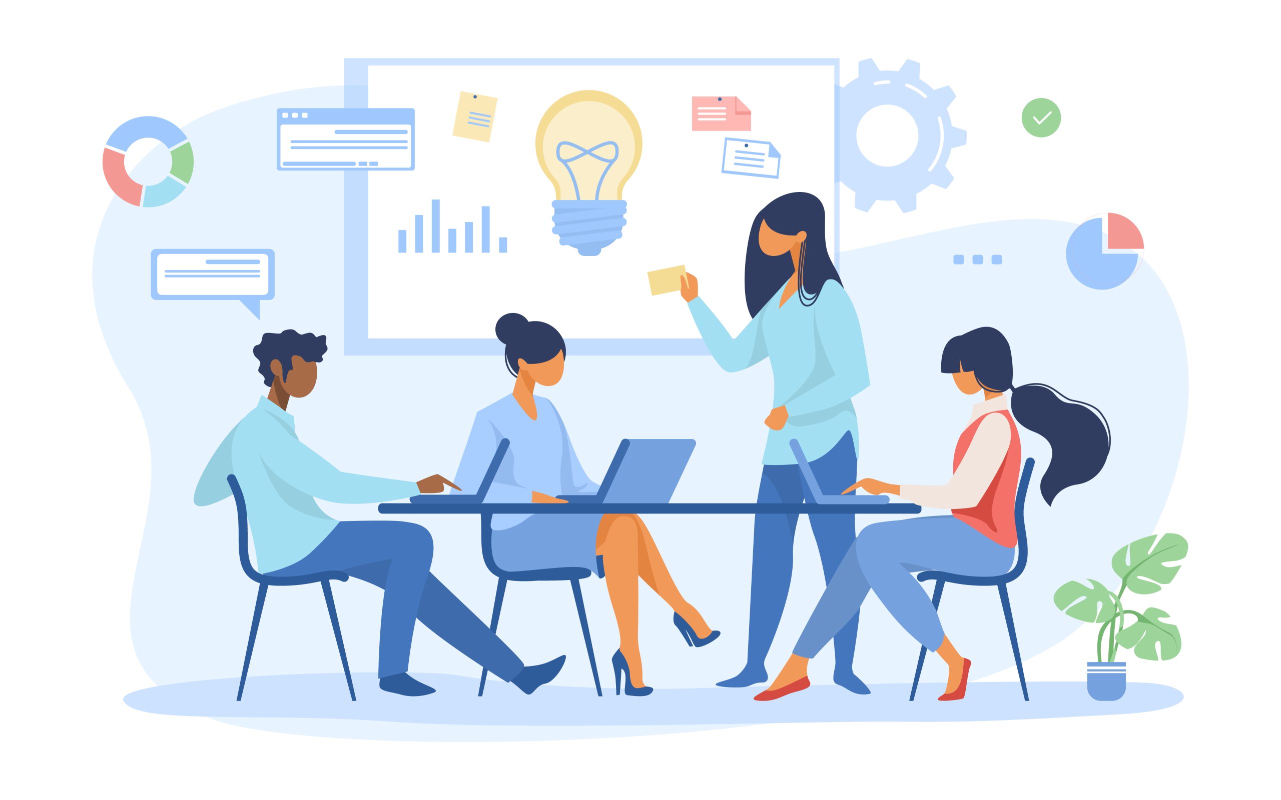 okr project management examples