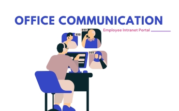 Employee intranet for office communication